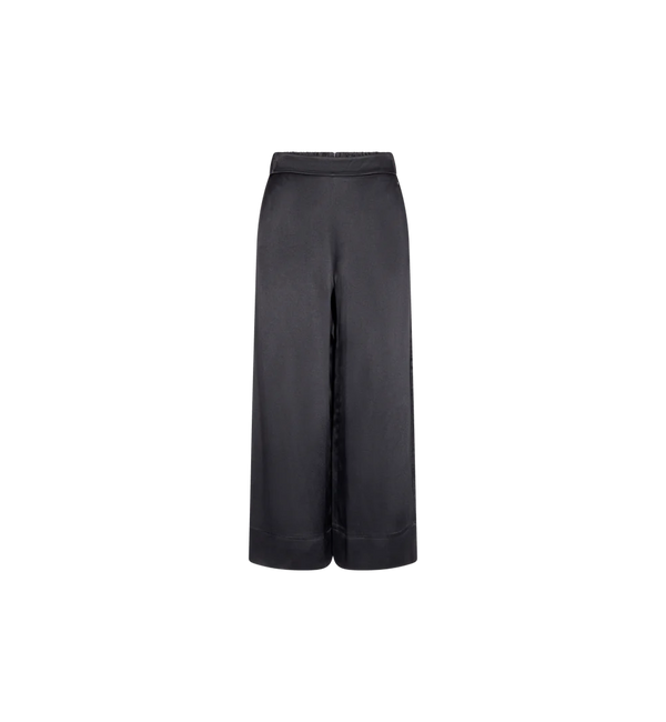 mos mosh edi satin crepe pant black