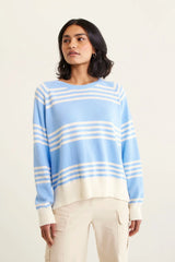 alessandra cascade sweater cornflower 203BQ