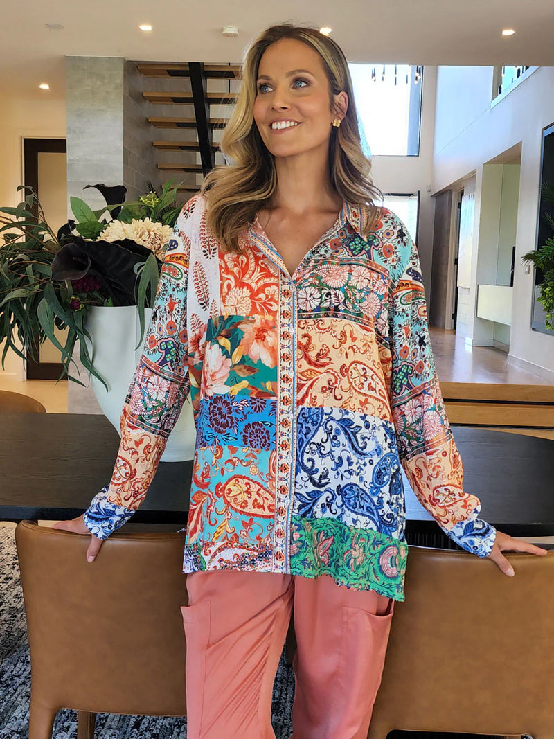 hammock & vine maldives shirt multi 46393
