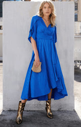 sacha drake hanworth house wrap dress 2 colours
