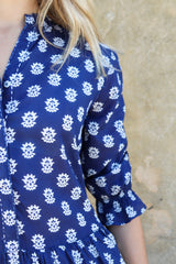 Ivy & Isabel claudia dress lotus navy