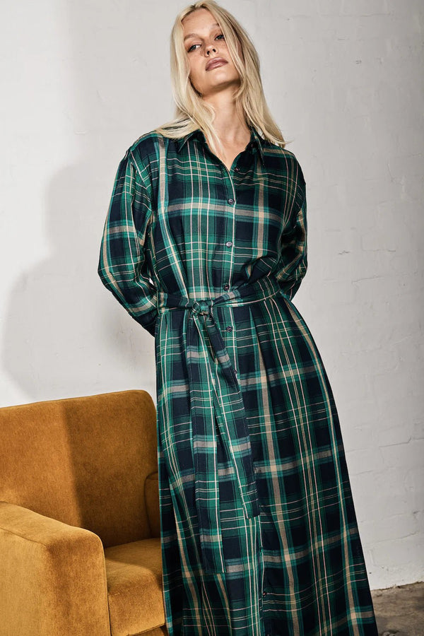 kireina skye dress tartan