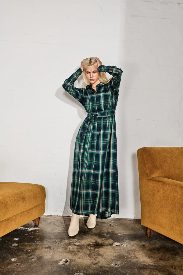 kireina skye dress tartan