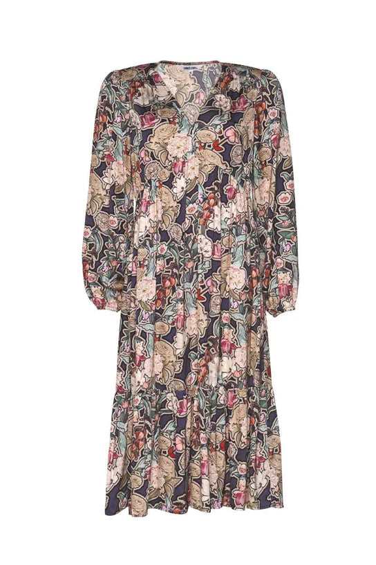 loobies story legacy dress denim multi