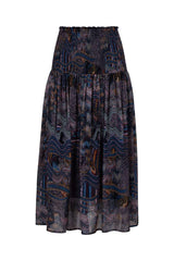 loobies story liberty skirt indigo multi LS2921