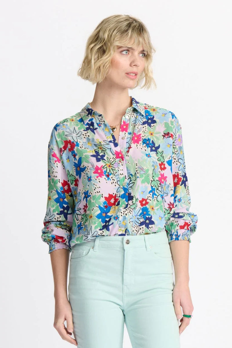 pom blouse Milly blossom