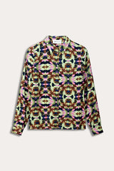pom mila butterfly blouse sky SP7927