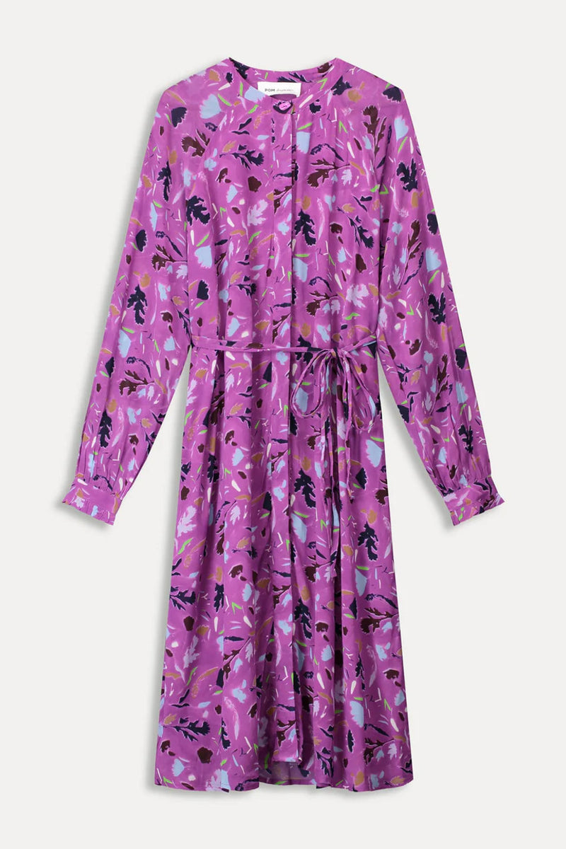 pom featherfest dress cactus pink SP7976