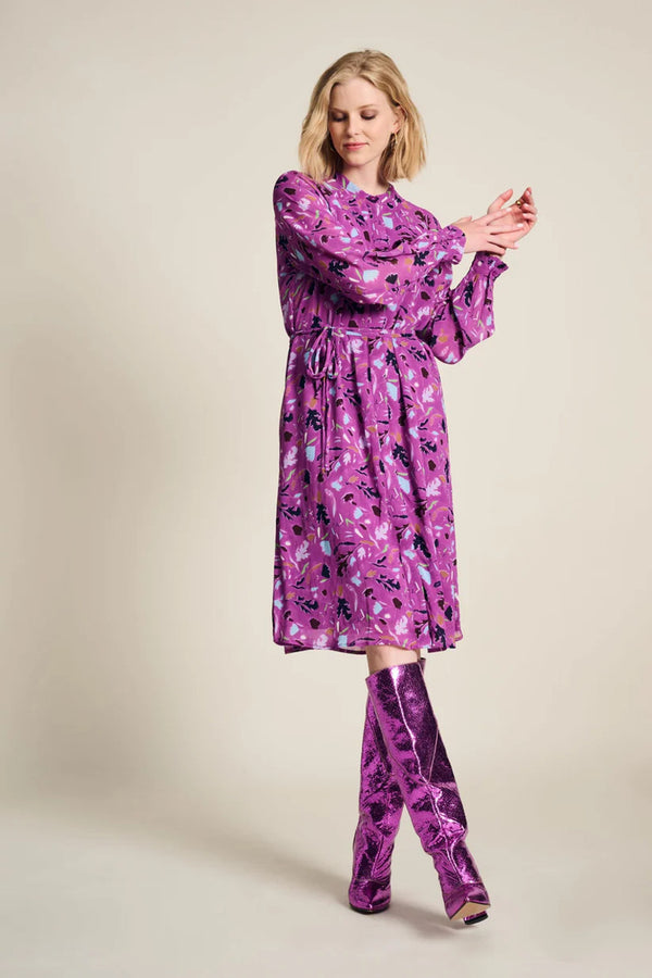 pom featherfest dress cactus pink SP7976