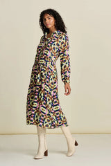 pom luna butterfly dress sky SP7933