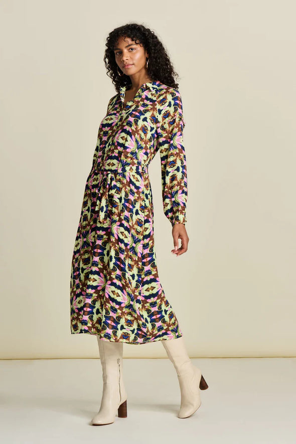 pom luna butterfly dress sky SP7933