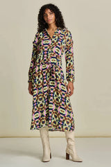 pom luna butterfly dress sky SP7933