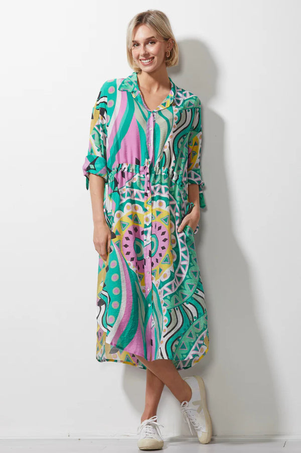 zaket & plover shirt dress 2 colours ZP6638