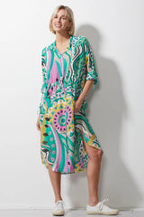 zaket & plover shirt dress 2 colours ZP6638