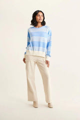 alessandra cascade sweater cornflower 203BQ