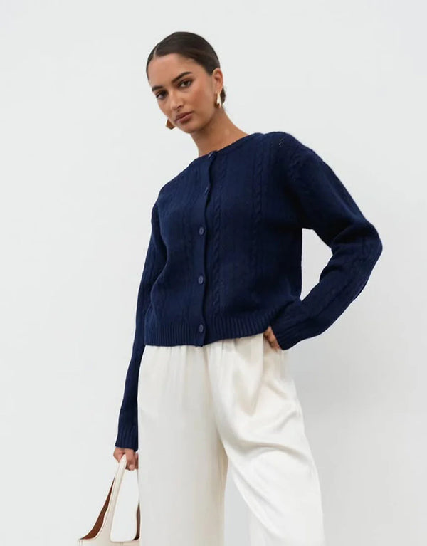 white closet zima cardi navy TF10347
