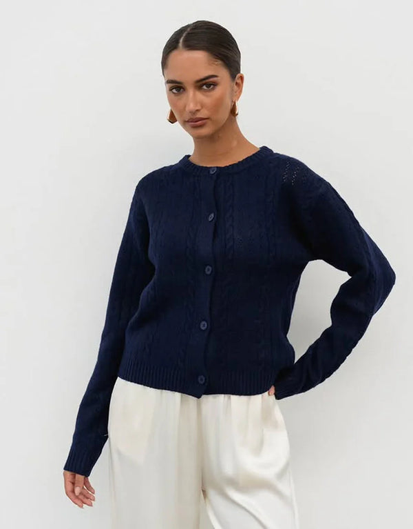 white closet zima cardi navy TF10347
