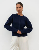white closet zima cardi navy TF10347