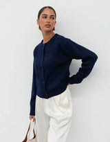white closet zima cardi navy TF10347