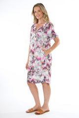 jump abstract ikat dress multicolour 576J5142A