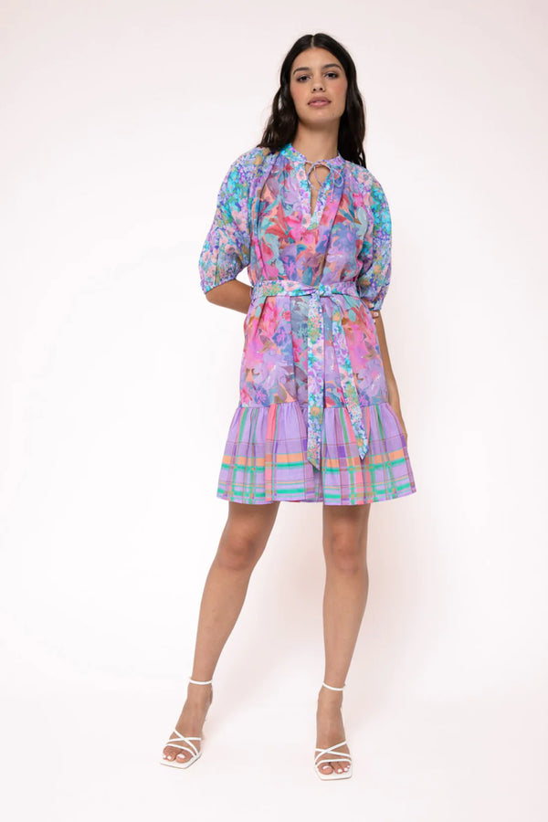 kachel ella mini dress multi