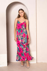 kachel marilyn maxi slip dress primrose