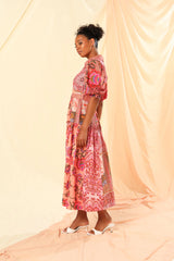kachel elanora maxi shirt dress multicolour 575KA084