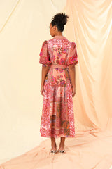 kachel elanora maxi shirt dress multicolour 575KA084