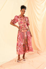kachel elanora maxi shirt dress multicolour 575KA084