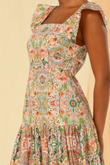 kachel capri maxi dress 575KA103