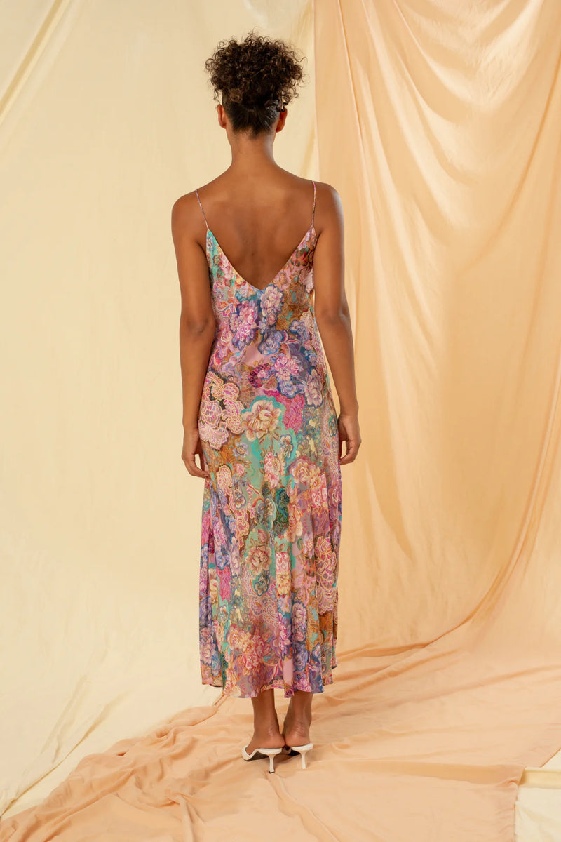 kachel toni slip maxi dress bellissma 575KA121