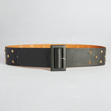 caravan & co claude wide leather belt