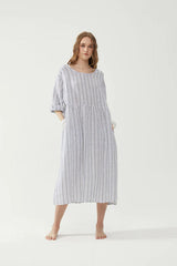 kiitos reen dress bold stripe