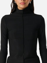 ena pelly freya long sleeve top black