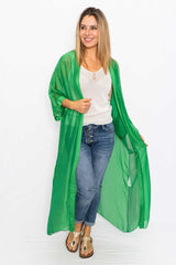 the italian closet perdita silk long jacket 4 colours