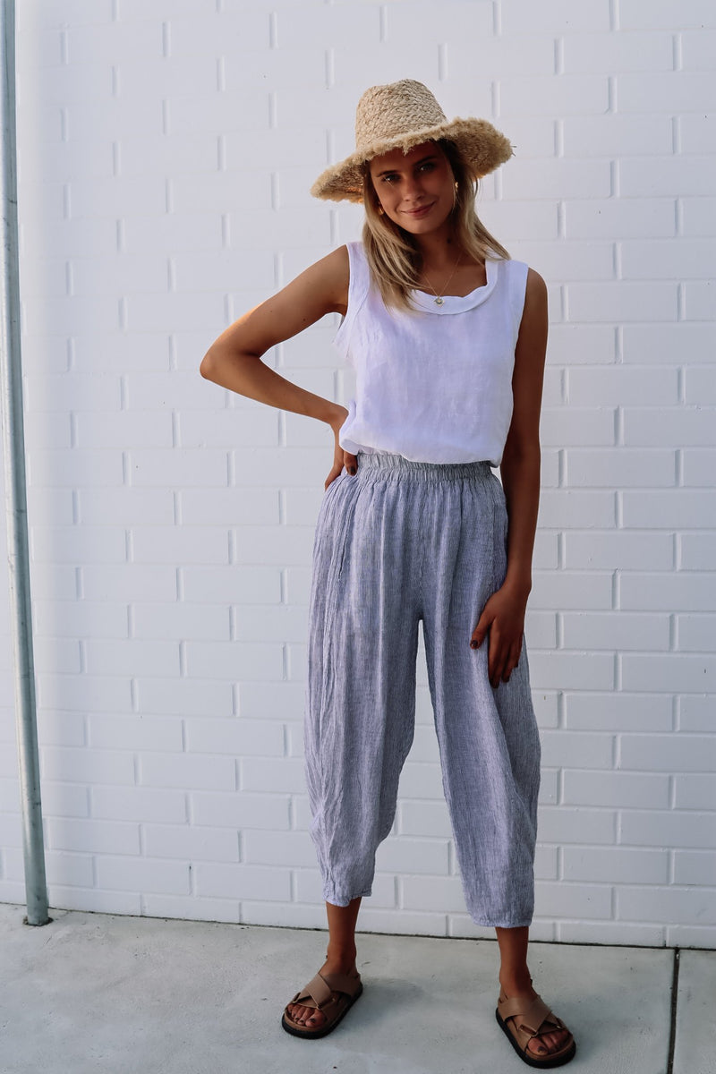 kiitos 620 linen pants 5 colours