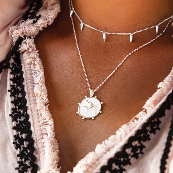 murkani freedom necklace silver