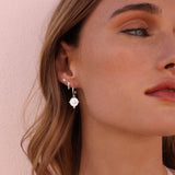 murkani blooming earrings silver