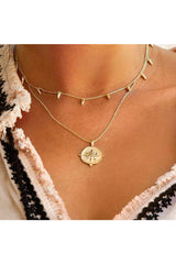murkani freedom blooming necklace gold