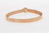 caravan & co cleo tan suede leather belt