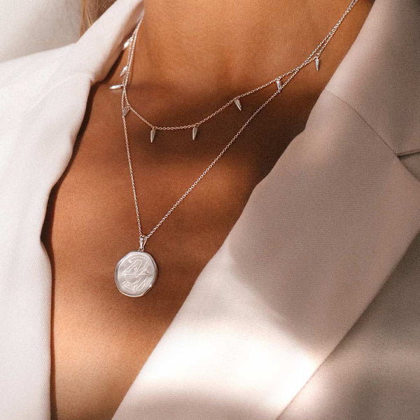 murkani sense empowerment necklace silver