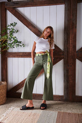 kireina freya jean khaki