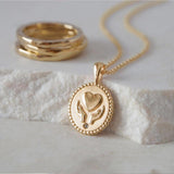murkani freedom healing hands necklace gold