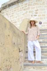 ivy & isabel caprice shirt aruba beige