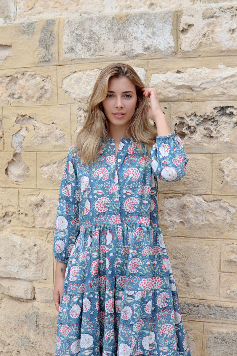 ivy & isabel jessie dress - blue blossom