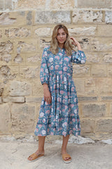 ivy & isabel jessie dress - blue blossom