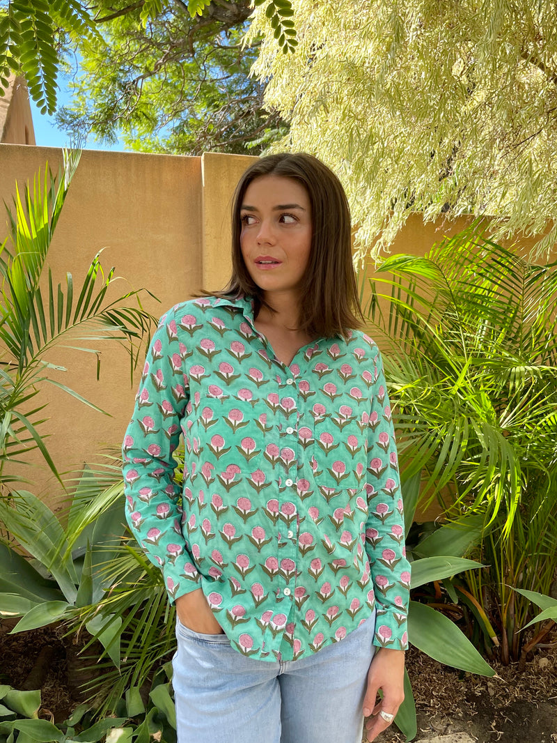 ivy & isabel ellie shirt meadow