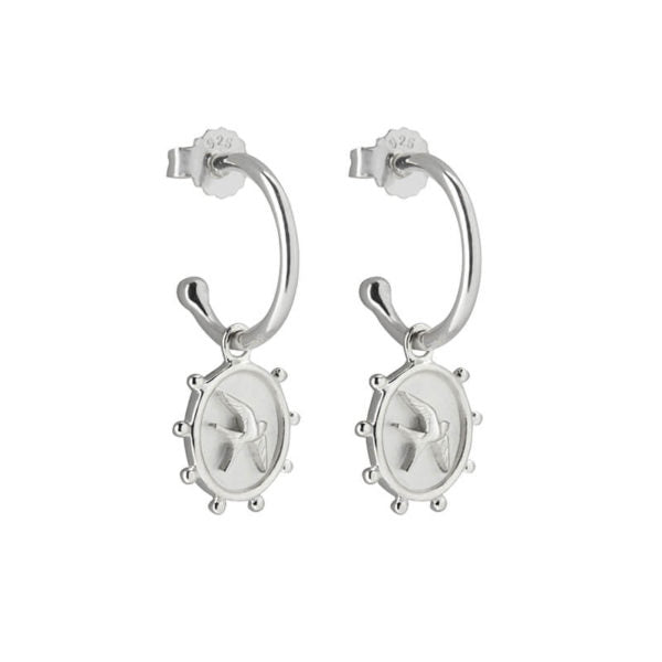 murkani freedom earrings silver