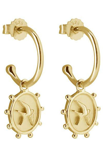 murkani freedom earrings gold
