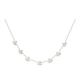 murkani into the light moonscape choker necklace silver